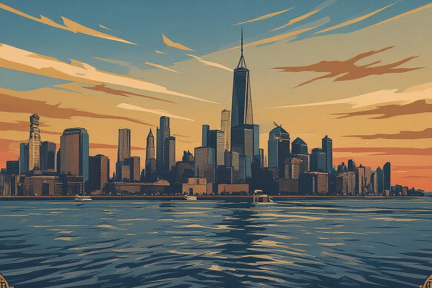 New York, version affiche